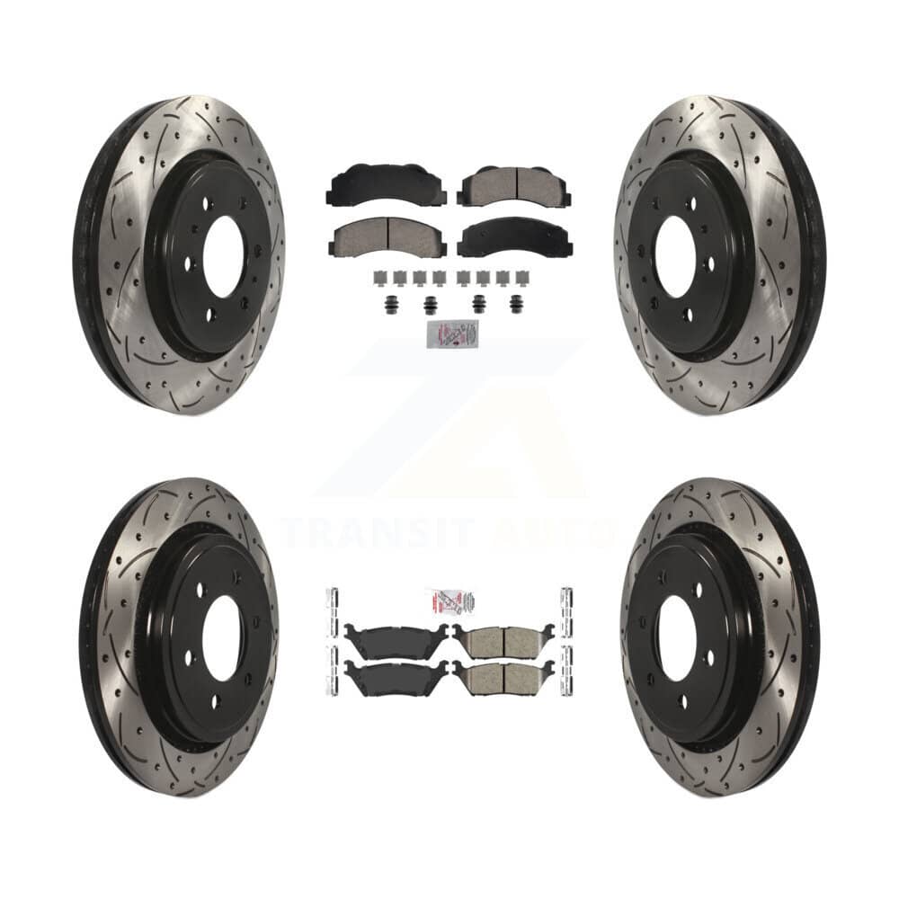 Transit Auto - KDA-102826 - Front and Rear Disc Brake Kits