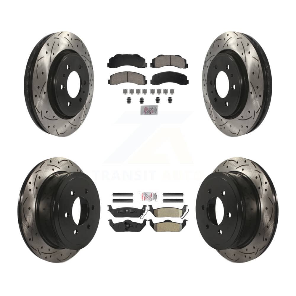Transit Auto - KDA-102827 - Front and Rear Disc Brake Kits