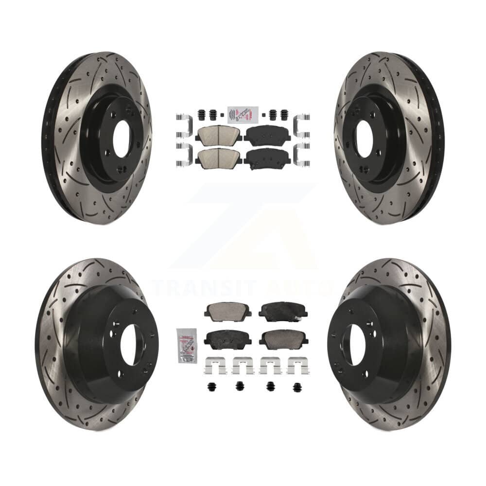 Transit Auto - KDA-102846 - Front and Rear Disc Brake Kits