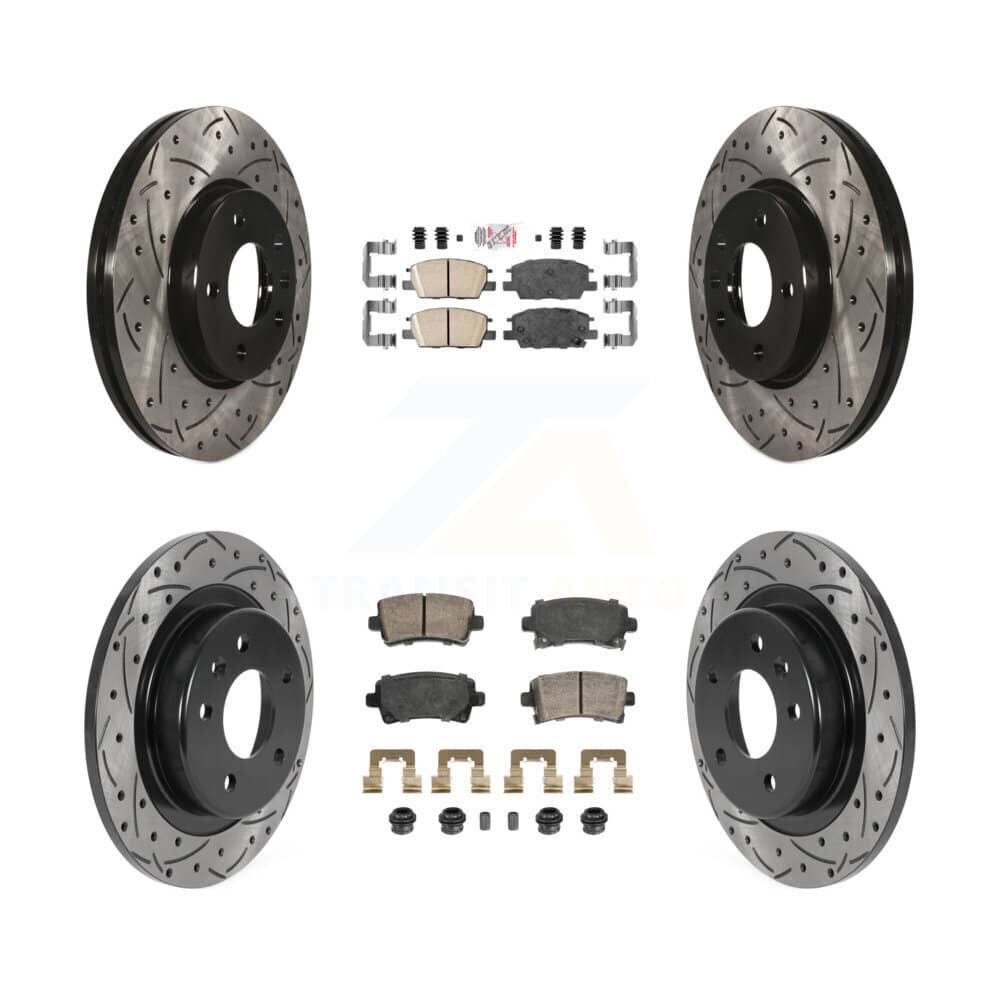 Transit Auto - KDA-102896 - Front and Rear Disc Brake Kits