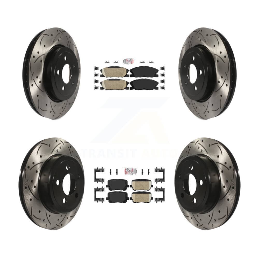 Transit Auto - KDA-102953 - Front and Rear Disc Brake Kits