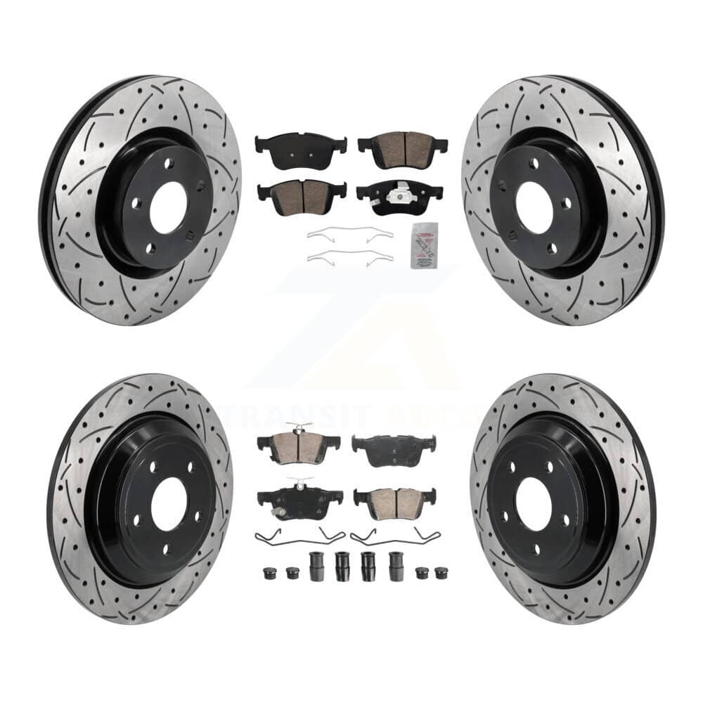 Transit Auto - KDA-102971 - Front and Rear Disc Brake Kits
