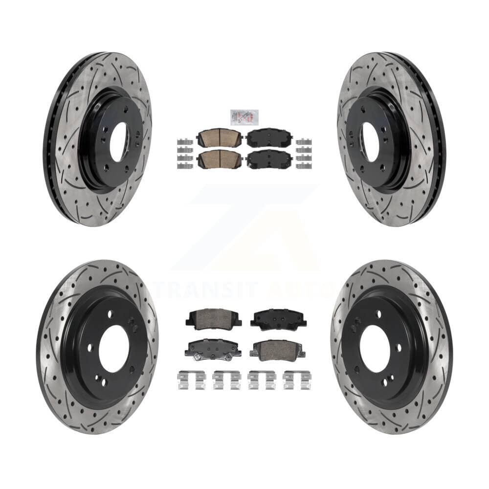 Transit Auto - KDA-102972 - Front and Rear Disc Brake Kits