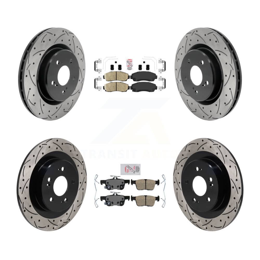 Transit Auto - KDA-103054 - Front and Rear Disc Brake Kits