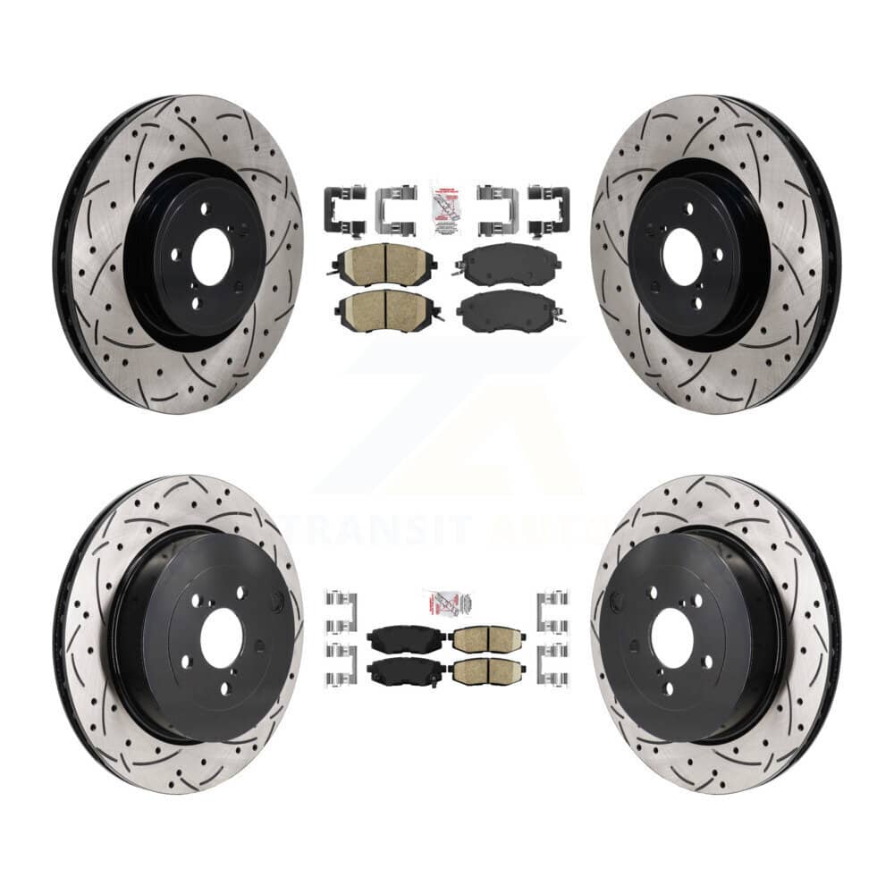 Transit Auto - KDA-103062 - Front and Rear Disc Brake Kits