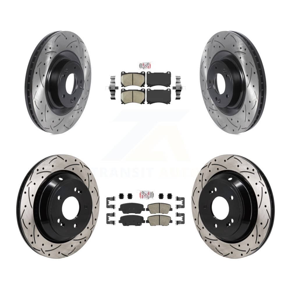 Transit Auto - KDA-103081 - Front and Rear Disc Brake Kits