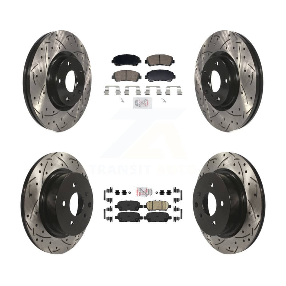Transit Auto - KDA-103109 - Front and Rear Disc Brake Kits