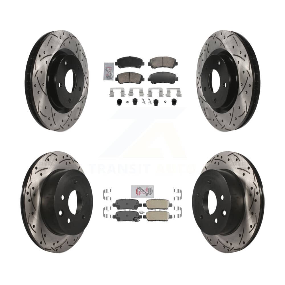 Transit Auto - KDA-103110 - Front and Rear Disc Brake Kits