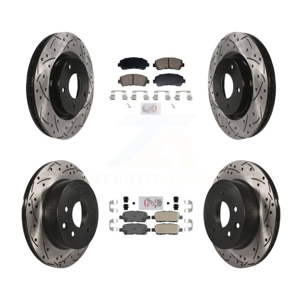 Transit Auto - KDA-103113 - Front and Rear Disc Brake Kits