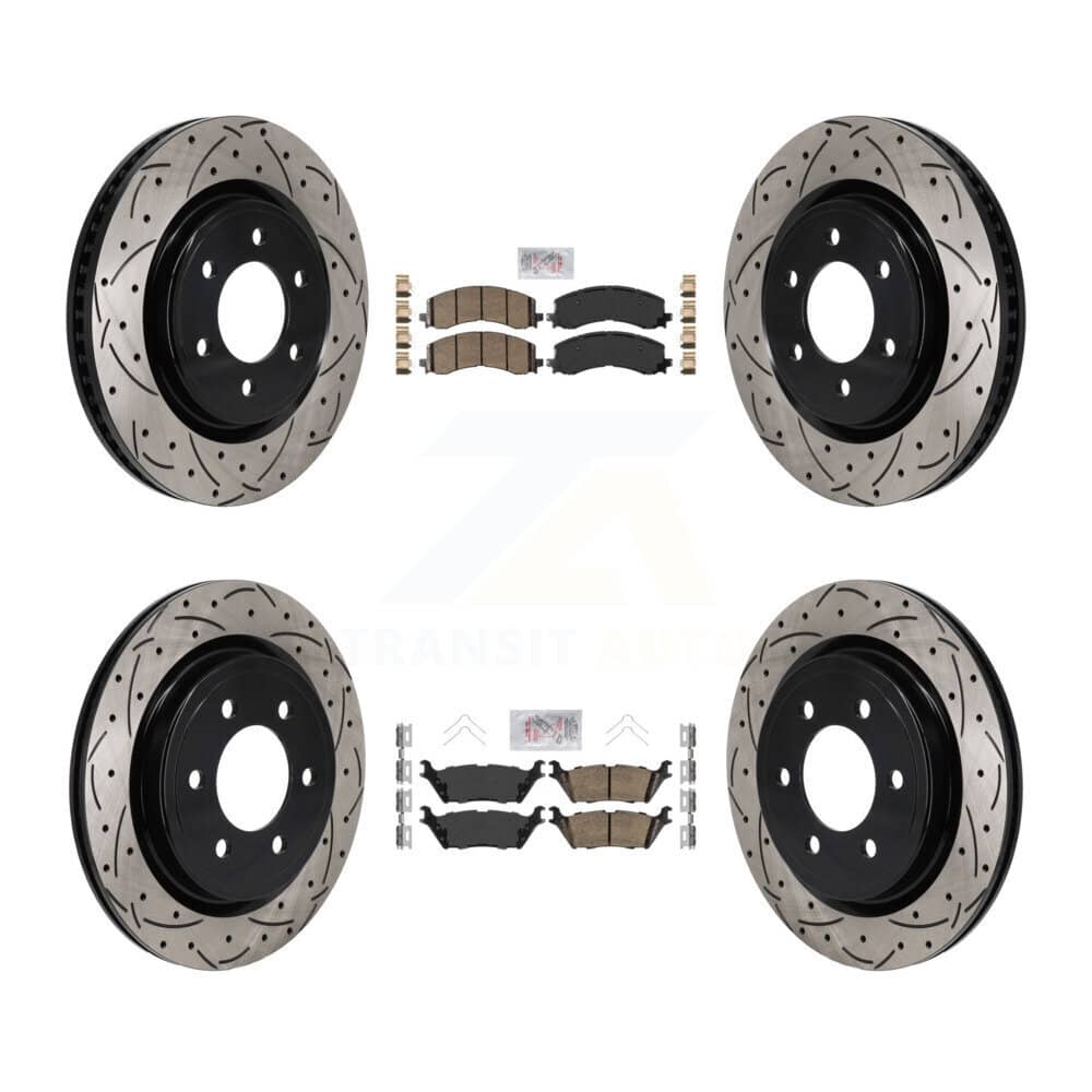 Transit Auto - KDA-103142 - Front and Rear Disc Brake Kits