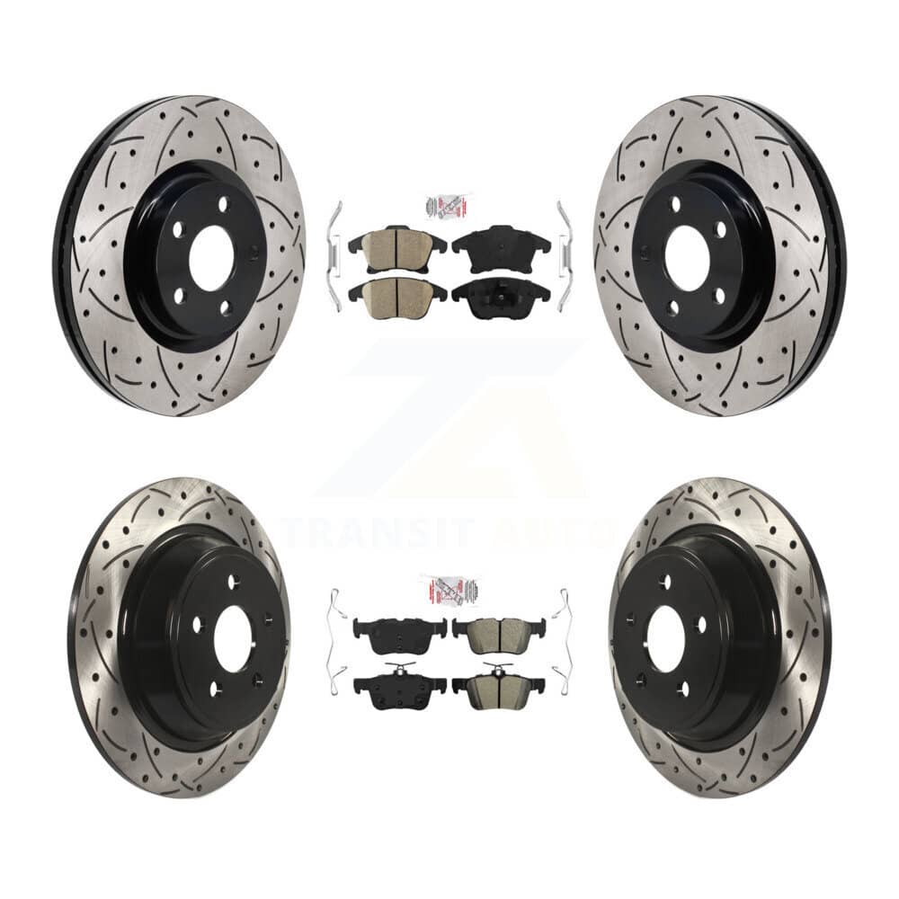 Transit Auto - KDA-103152 - Front and Rear Disc Brake Kits