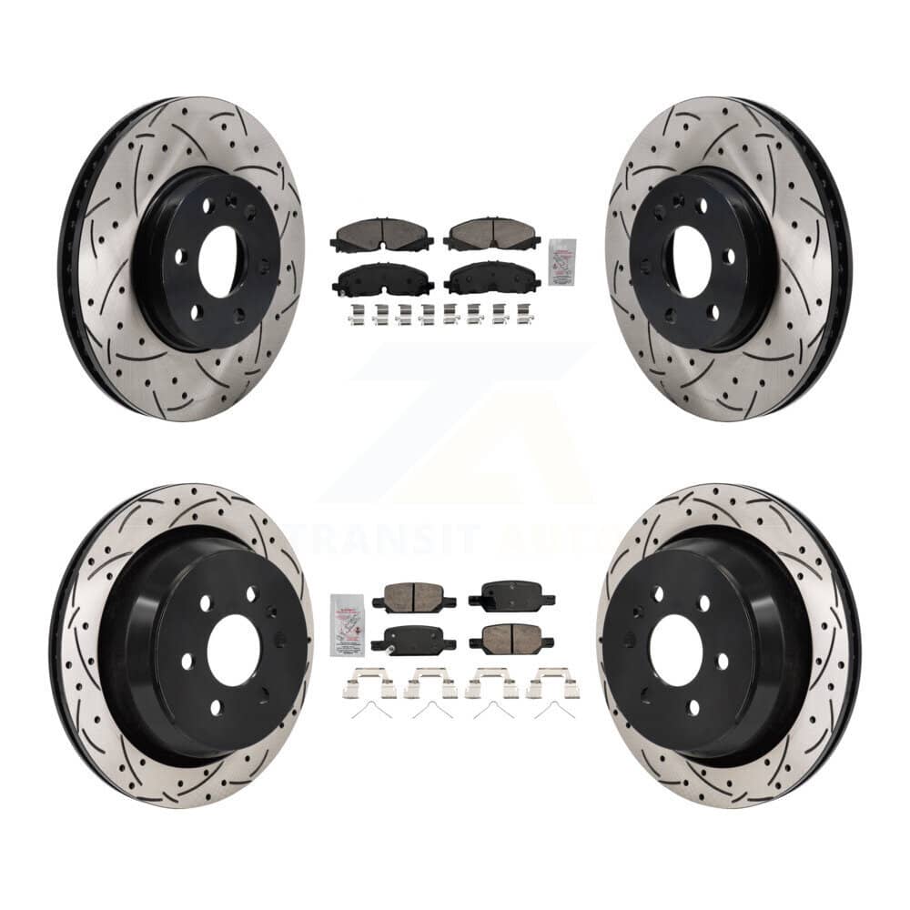 Transit Auto - KDA-103164 - Front and Rear Disc Brake Kits