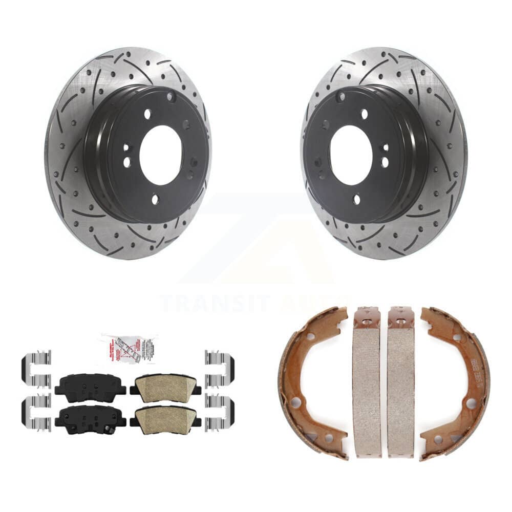Transit Auto - KDA-103407 - Rear Disc Brake Kits