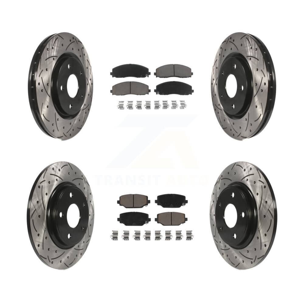 Transit Auto - KDC-100338 - Front and Rear Disc Brake Kits