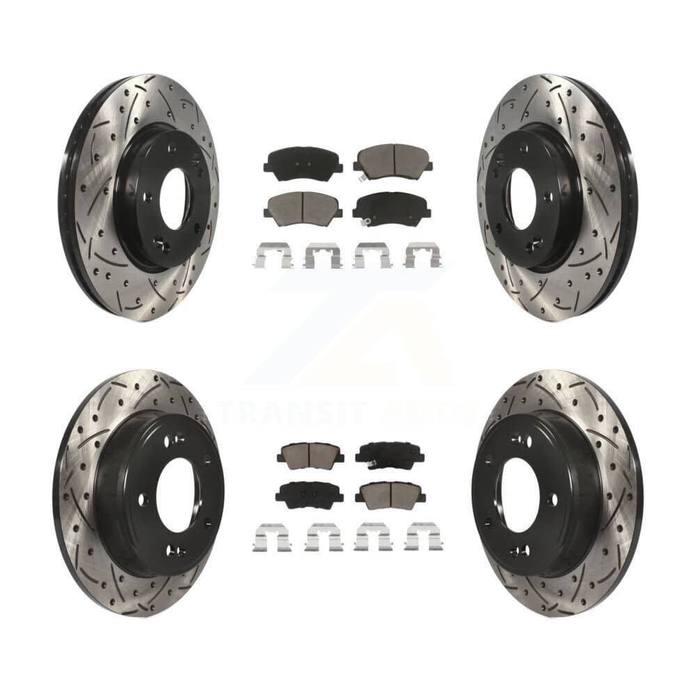 Transit Auto - KDC-100377 - Front and Rear Disc Brake Kits