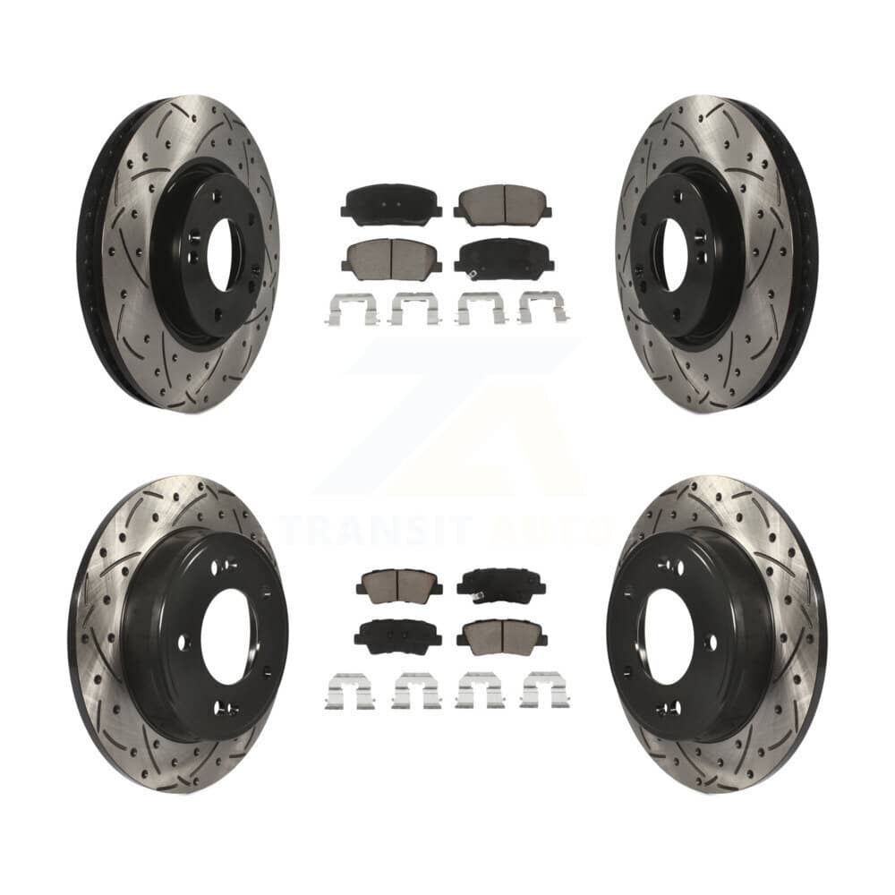 Transit Auto - KDC-100381 - Front and Rear Disc Brake Kits