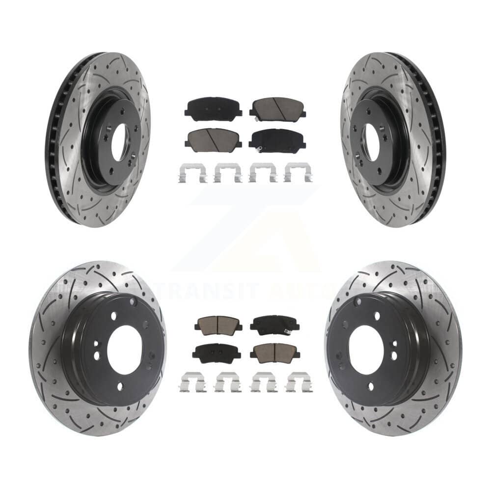 Transit Auto - KDC-100389 - Front and Rear Disc Brake Kits