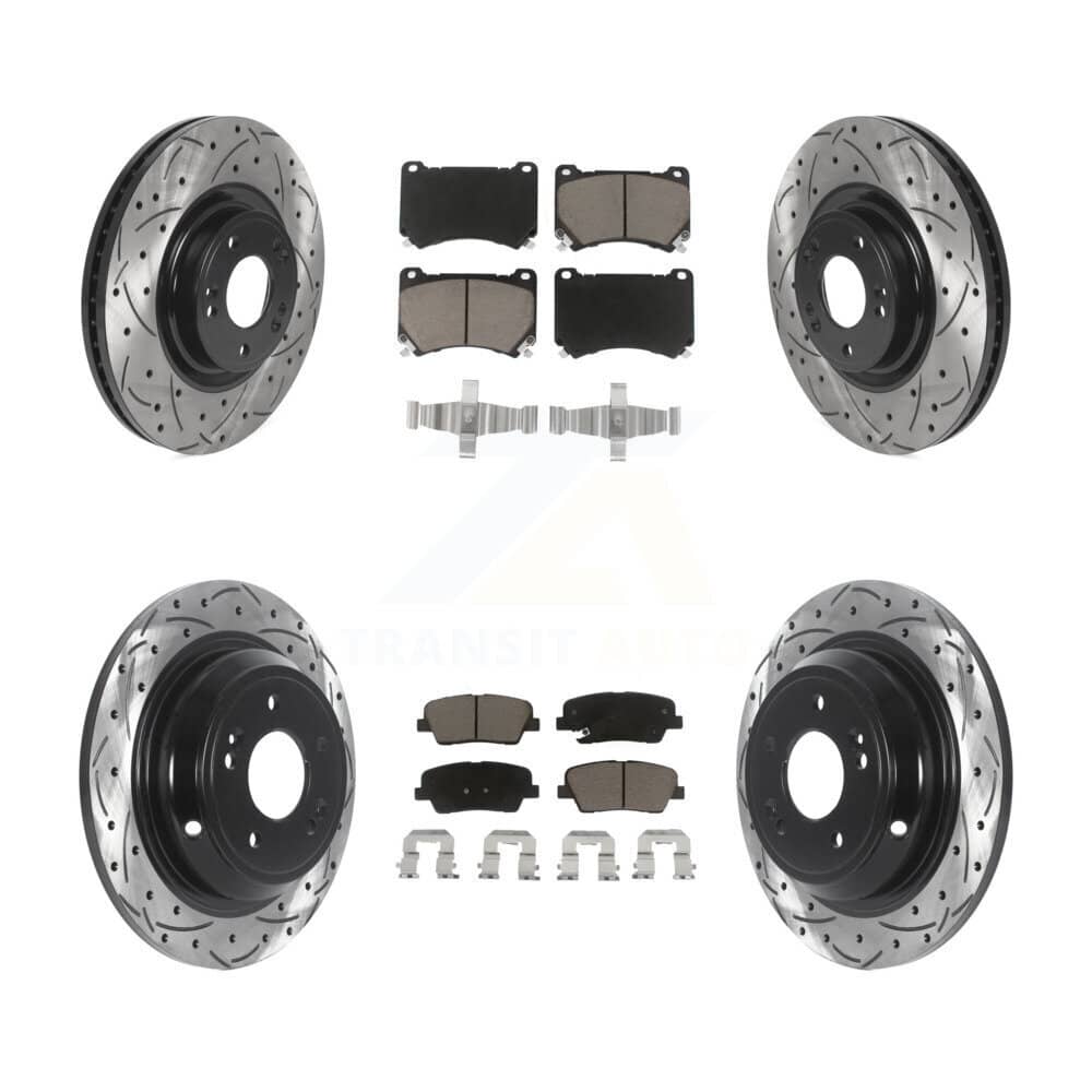 Transit Auto - KDC-100413 - Front and Rear Disc Brake Kits