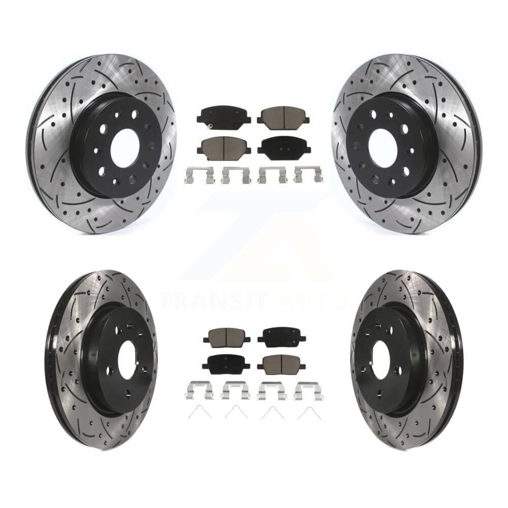 Transit Auto - KDC-100432 - Front and Rear Disc Brake Kits