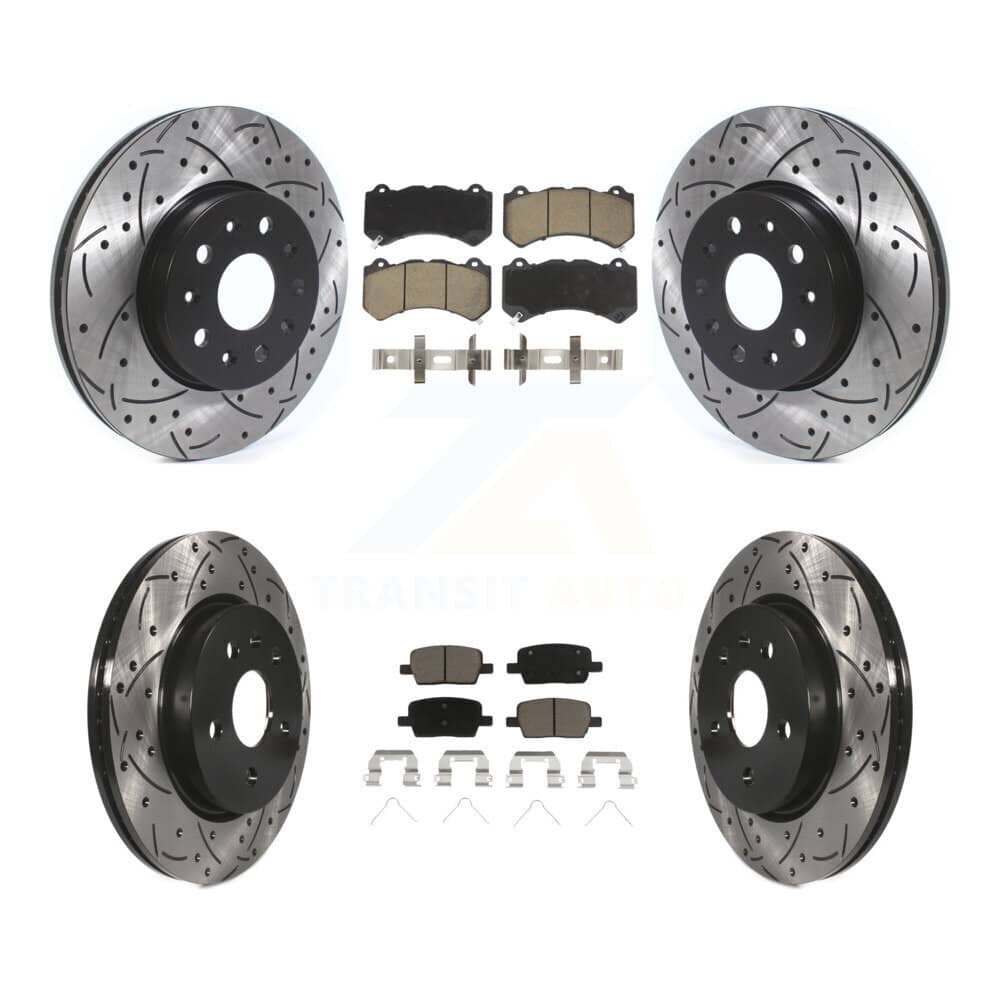 Transit Auto - KDC-100434 - Front and Rear Disc Brake Kits