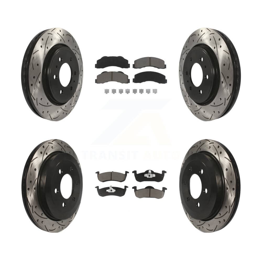 Transit Auto - KDC-100437 - Front and Rear Disc Brake Kits