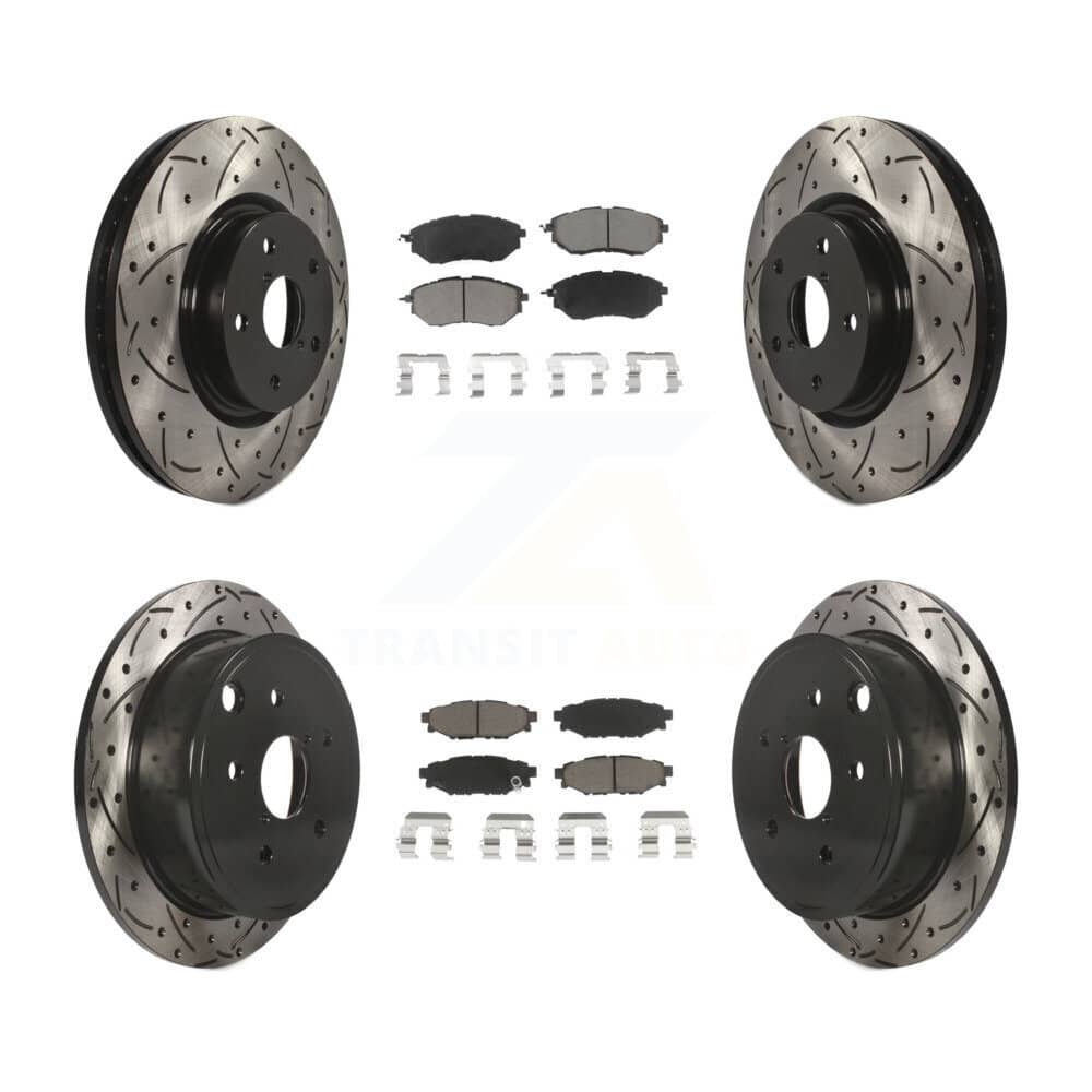 Transit Auto - KDC-100449 - Front and Rear Disc Brake Kits