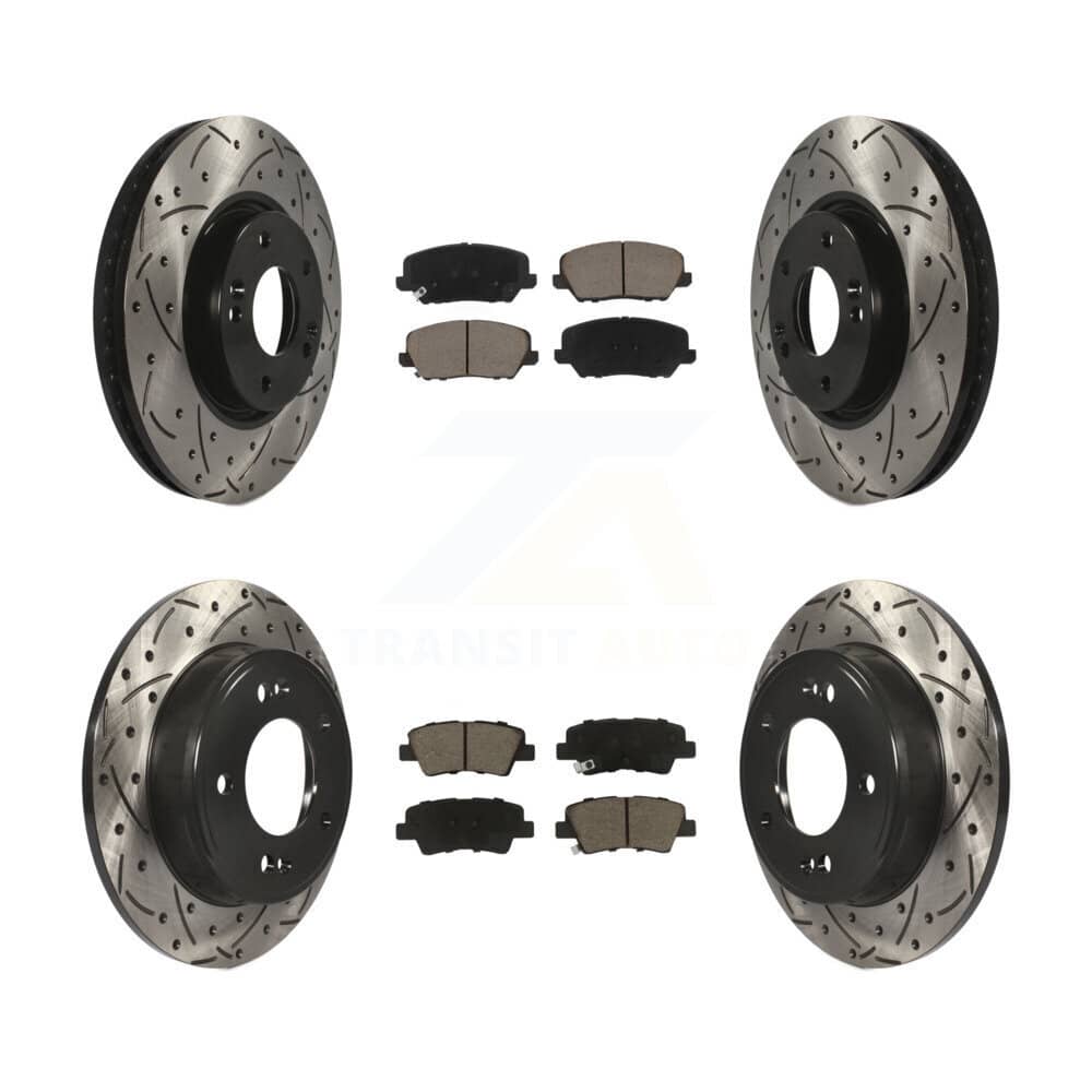 Transit Auto - KDC-100634 - Front and Rear Disc Brake Kits