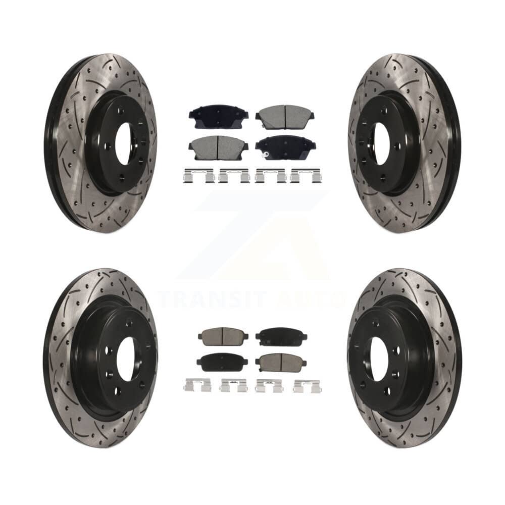 Transit Auto - KDC-101076 - Front and Rear Disc Brake Kits