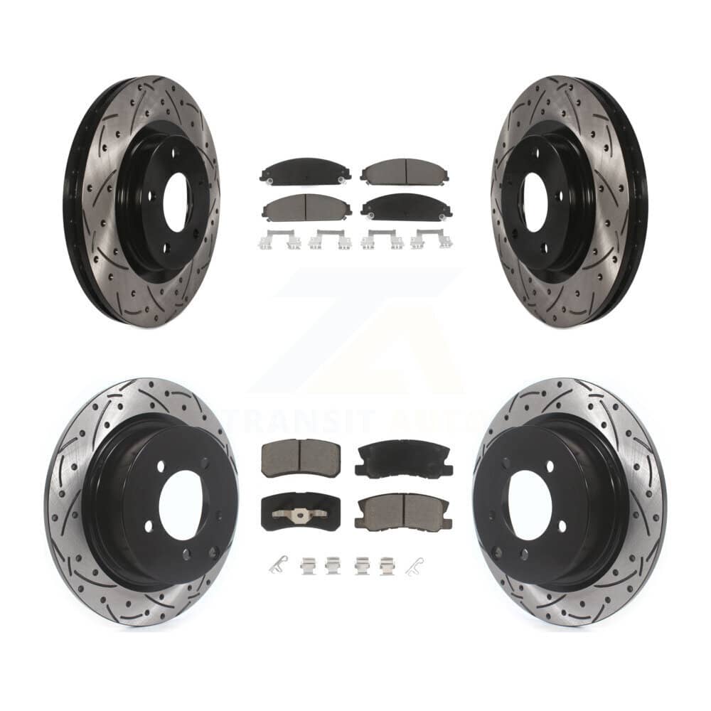 Transit Auto - KDC-101681 - Front and Rear Disc Brake Kits