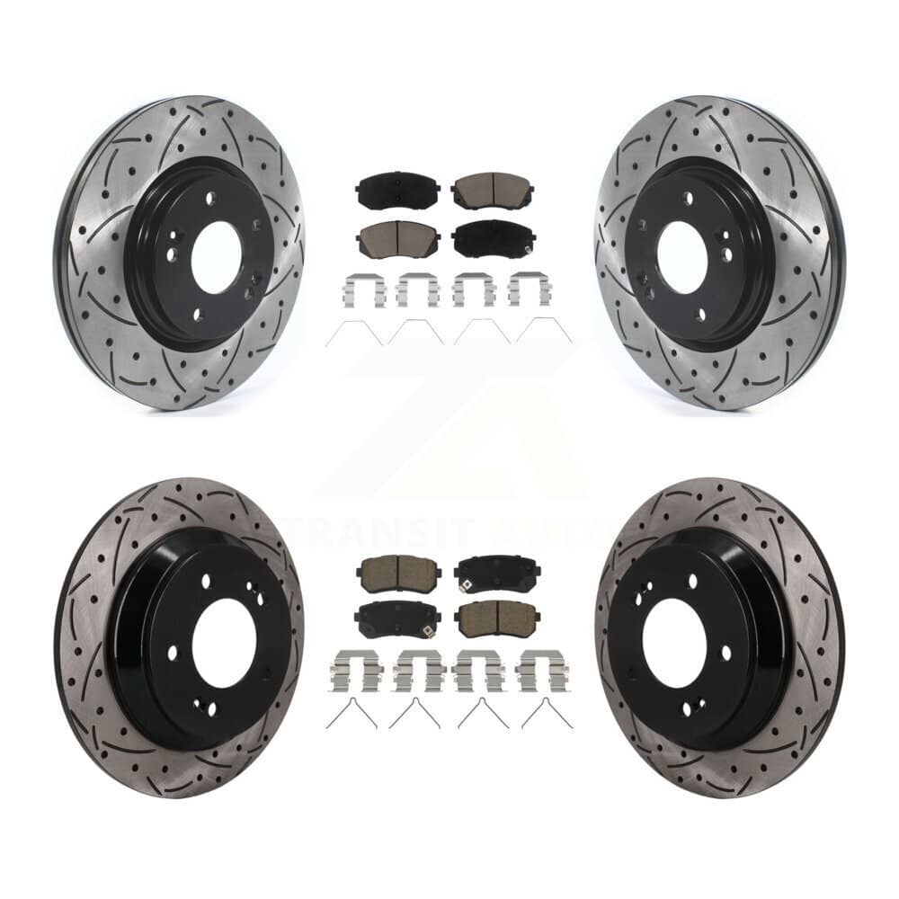 Transit Auto - KDC-101687 - Front and Rear Disc Brake Kits