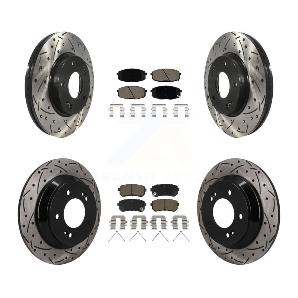 Transit Auto - KDC-101690 - Front and Rear Disc Brake Kits