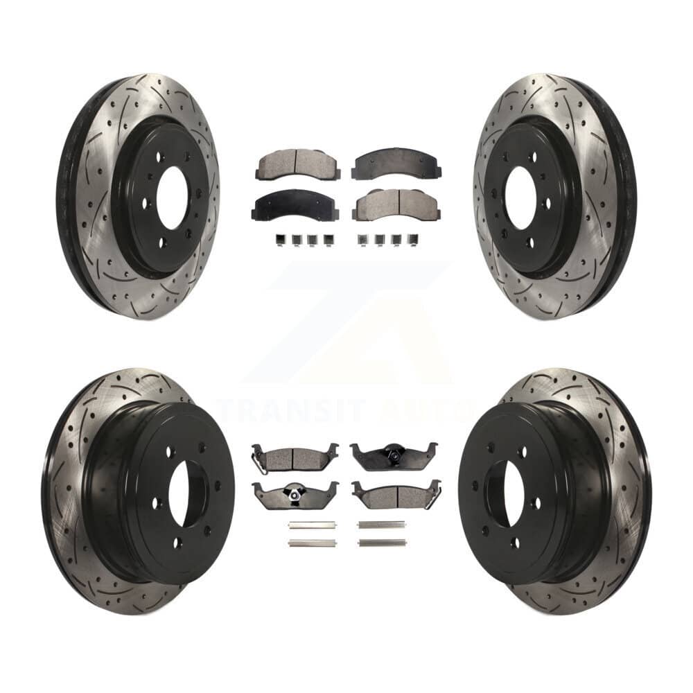 Transit Auto - KDF-100218 - Front and Rear Disc Brake Kits