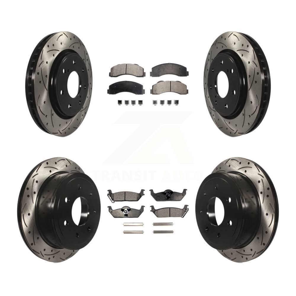Transit Auto - KDF-100226 - Front and Rear Disc Brake Kits