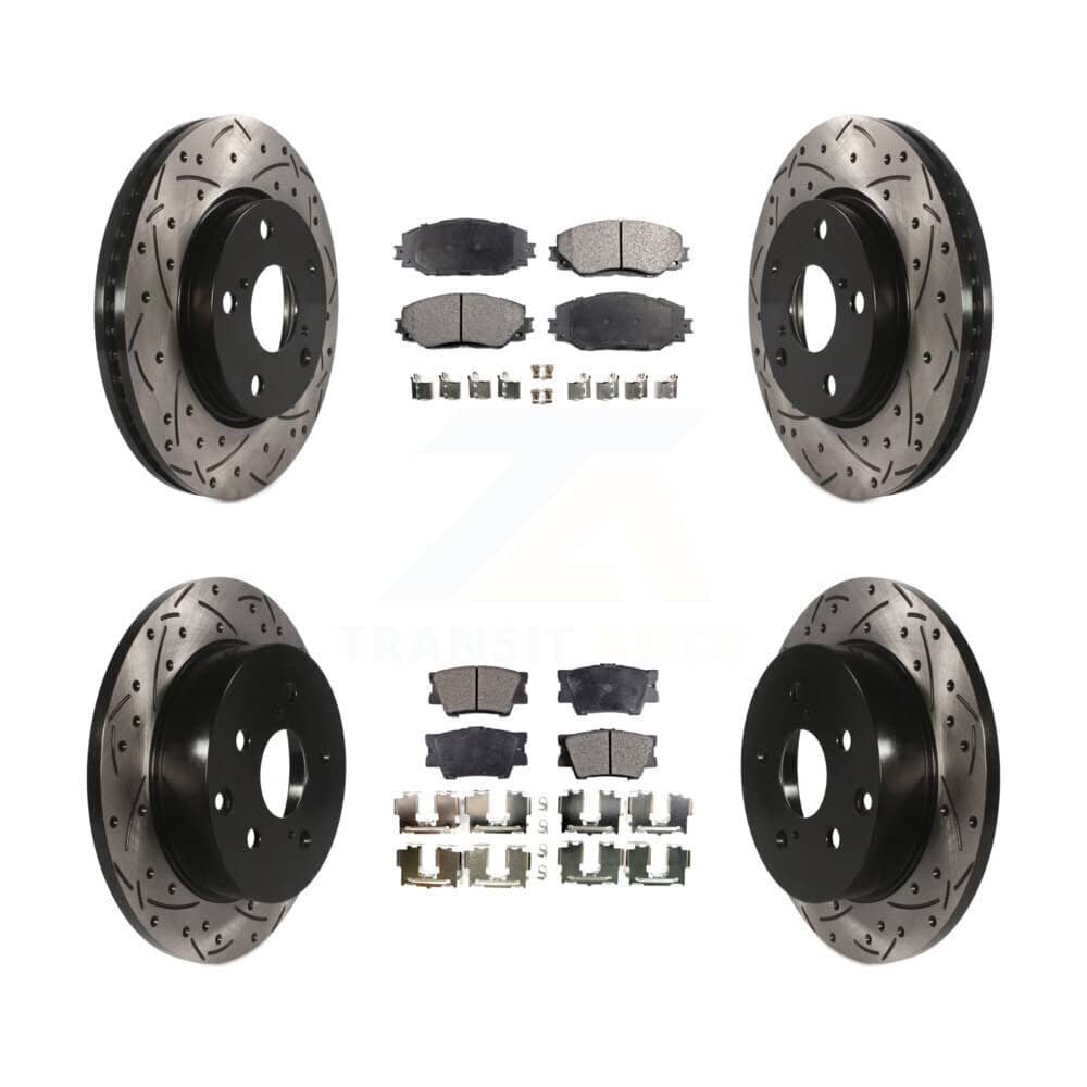 Transit Auto - KDF-100311 - Front and Rear Disc Brake Kits