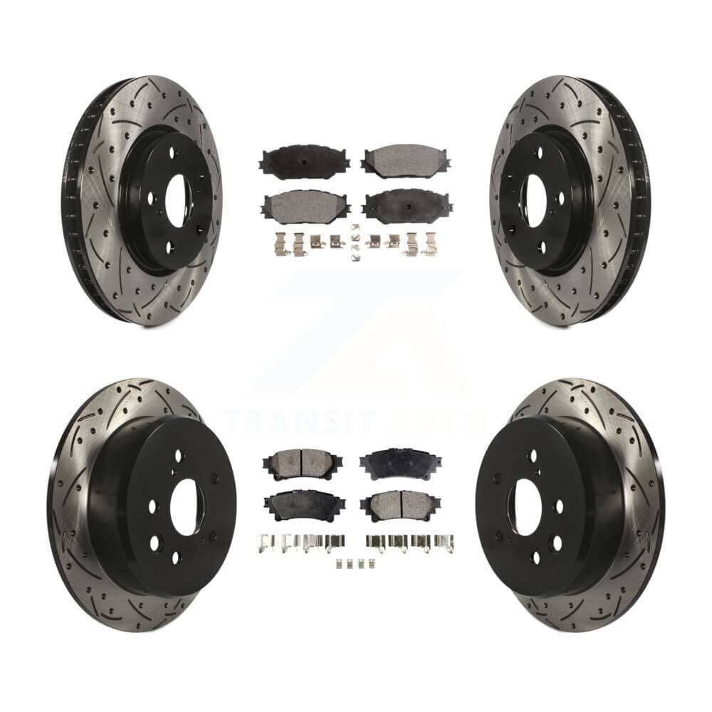 Transit Auto - KDF-100312 - Front and Rear Disc Brake Kits