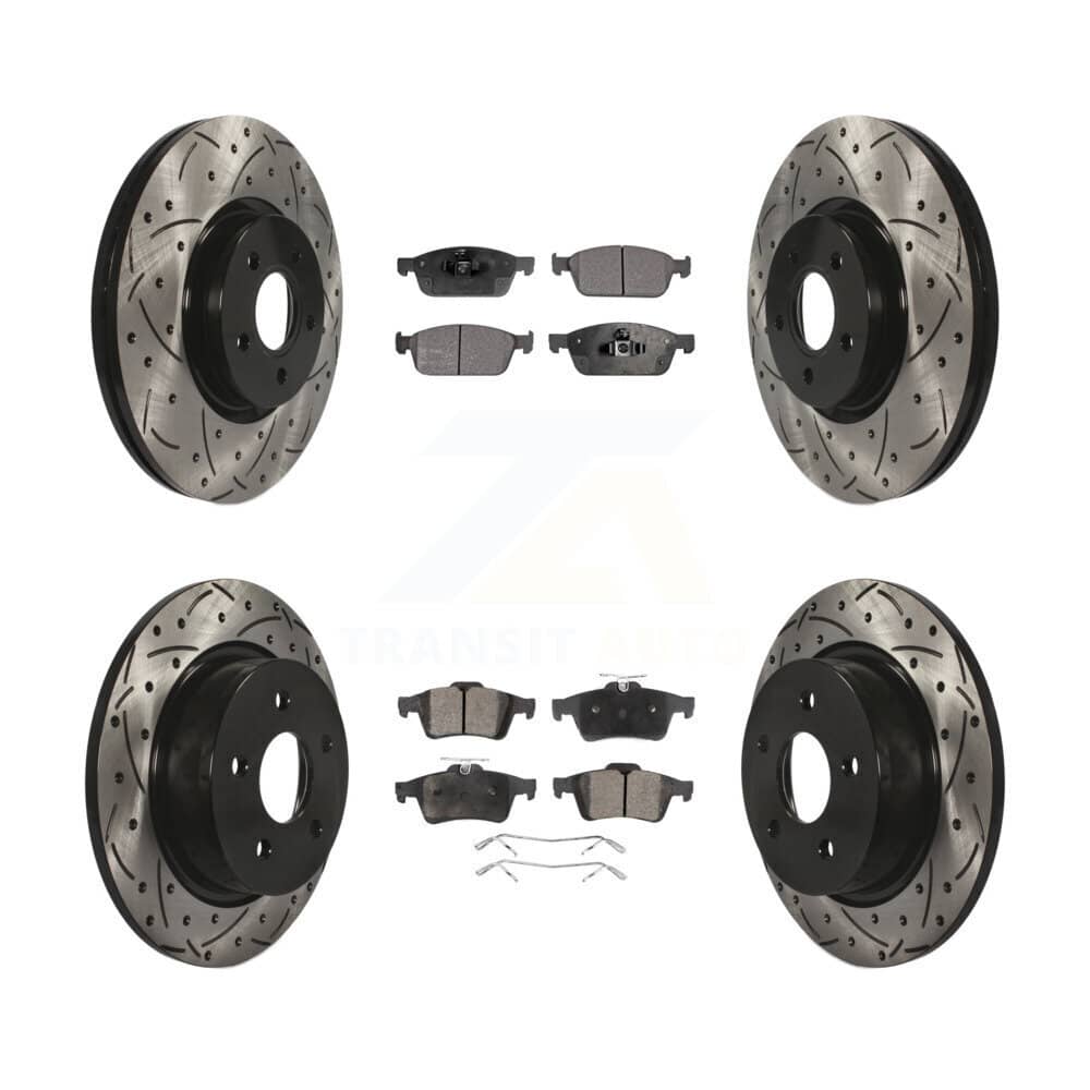 Transit Auto - KDF-100319 - Front and Rear Disc Brake Kits