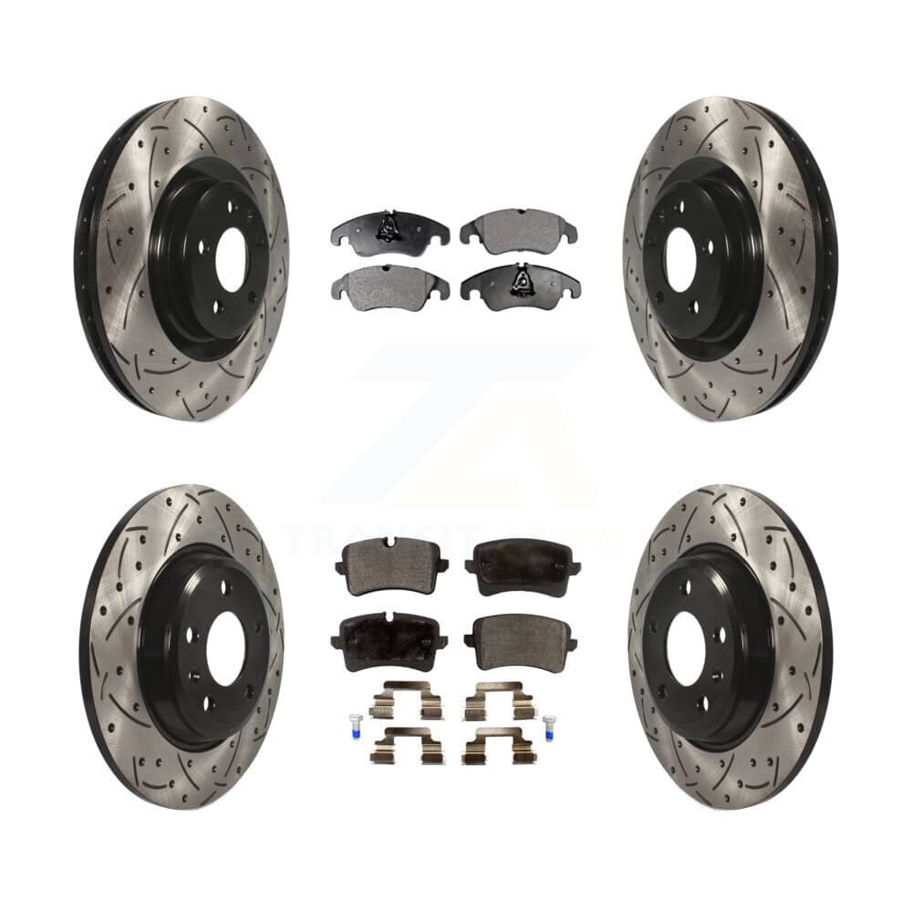 Transit Auto - KDF-100346 - Front and Rear Disc Brake Kits