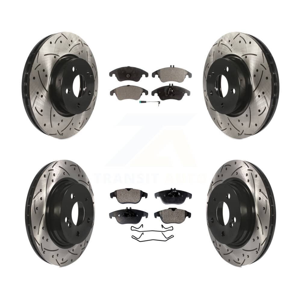 Transit Auto - KDF-100359 - Front and Rear Disc Brake Kits