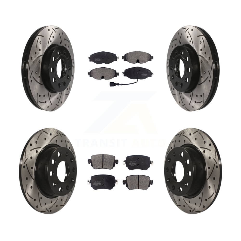 Transit Auto - KDF-100579 - Front and Rear Disc Brake Kits