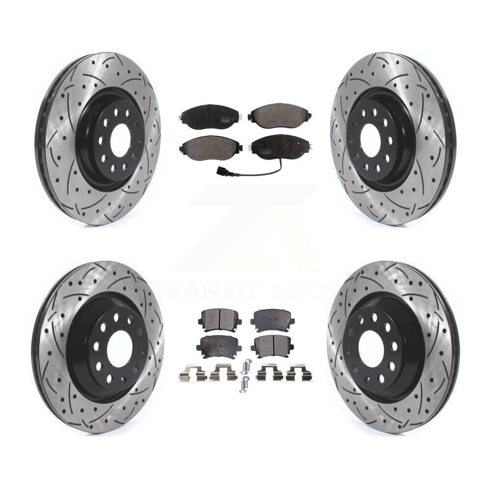 Transit Auto - KDF-100667 - Front and Rear Disc Brake Kits