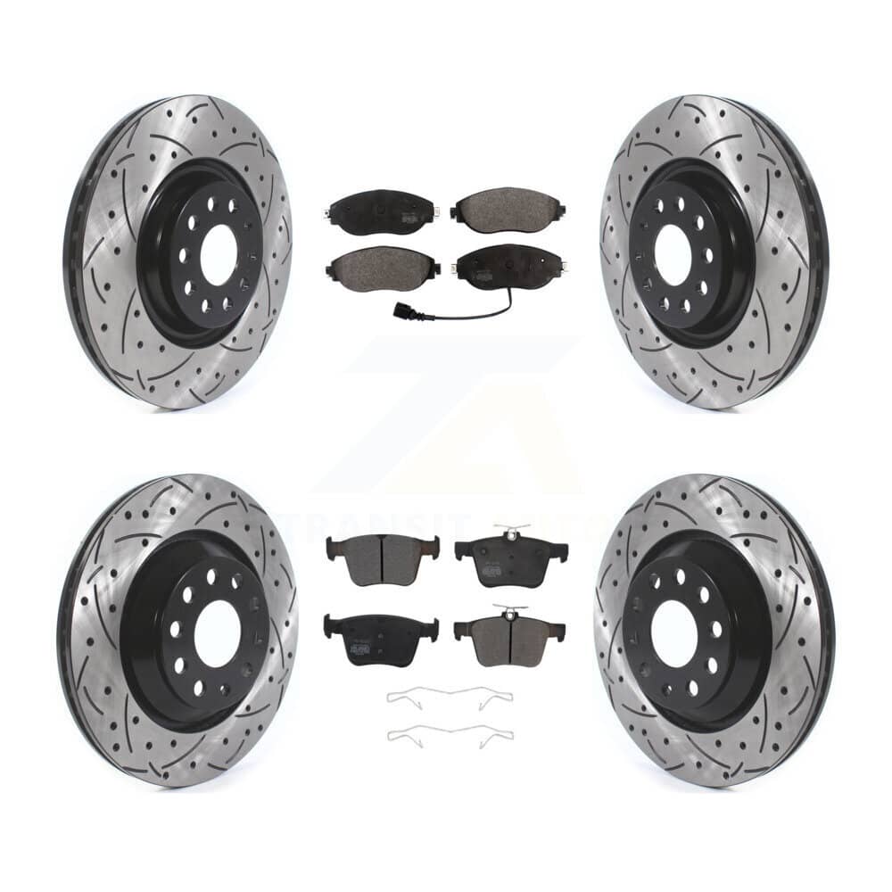 Transit Auto - KDF-100668 - Front and Rear Disc Brake Kits