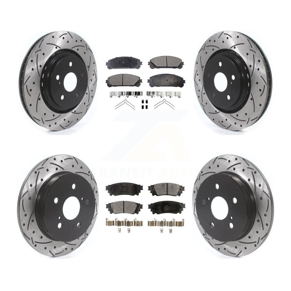 Transit Auto - KDF-100677 - Front and Rear Disc Brake Kits