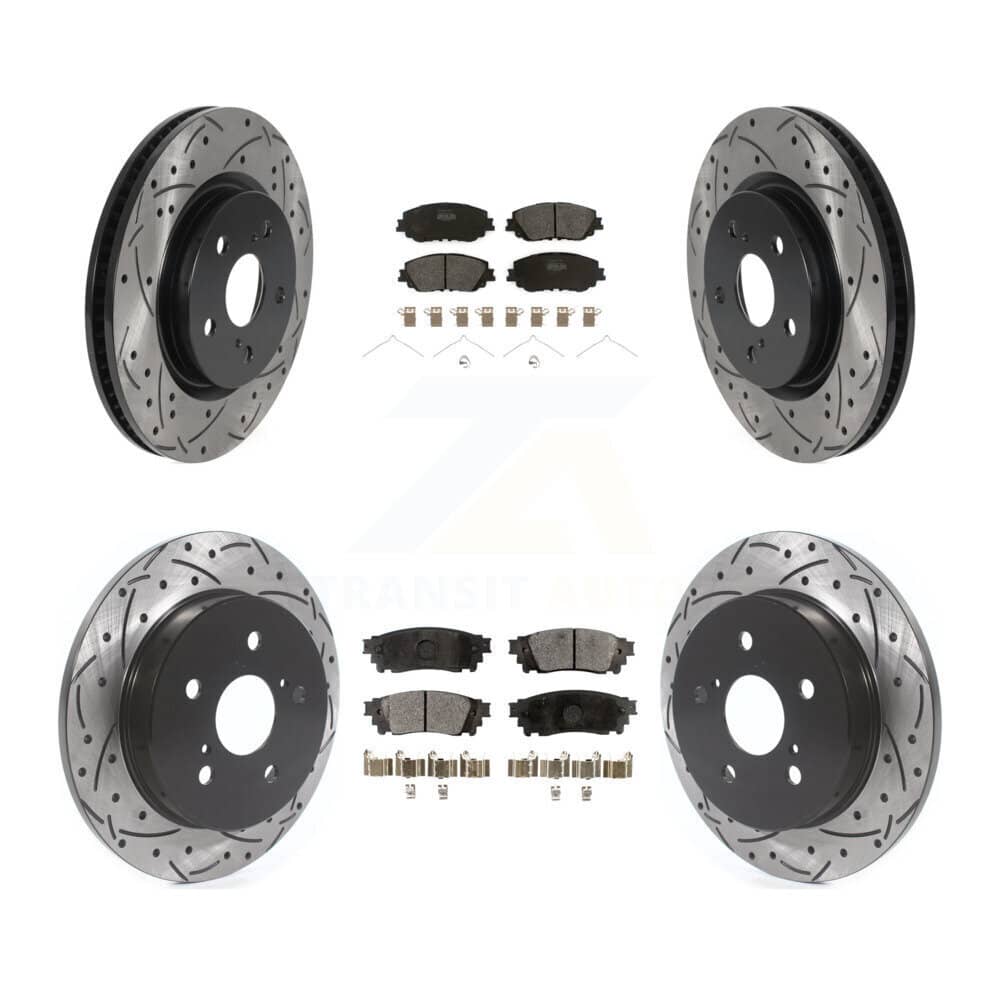Transit Auto - KDF-100685 - Front and Rear Disc Brake Kits