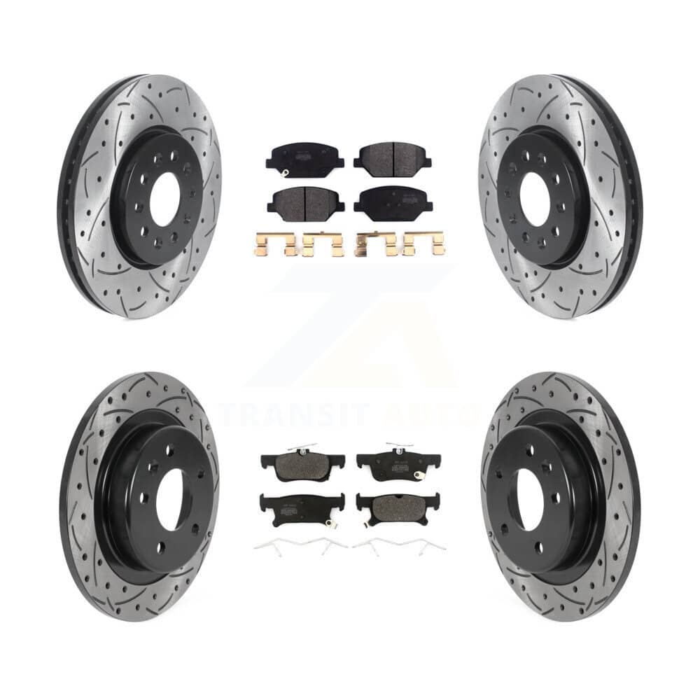 Transit Auto - KDF-100792 - Front and Rear Disc Brake Kits