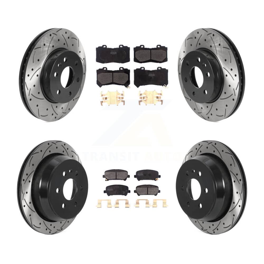 Transit Auto - KDF-100795 - Front and Rear Disc Brake Kits