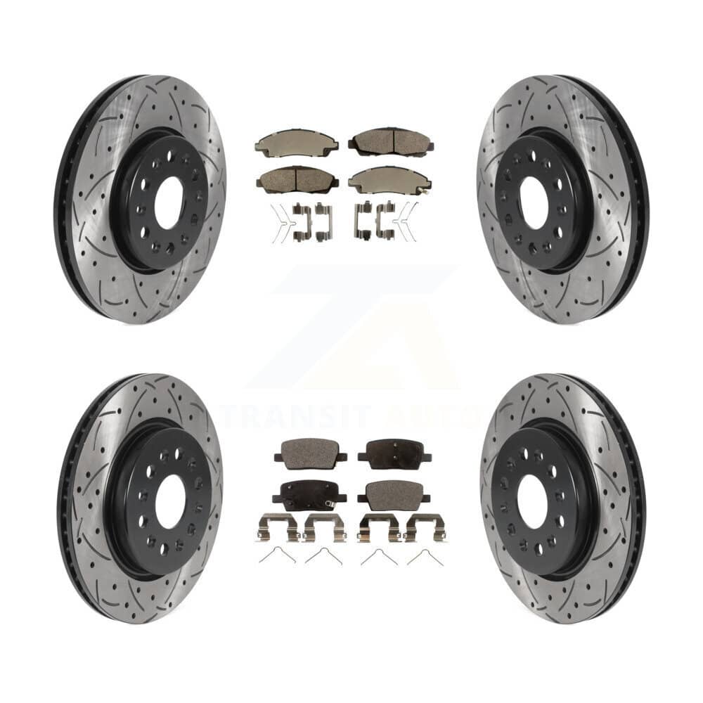 Transit Auto - KDF-100796 - Front and Rear Disc Brake Kits