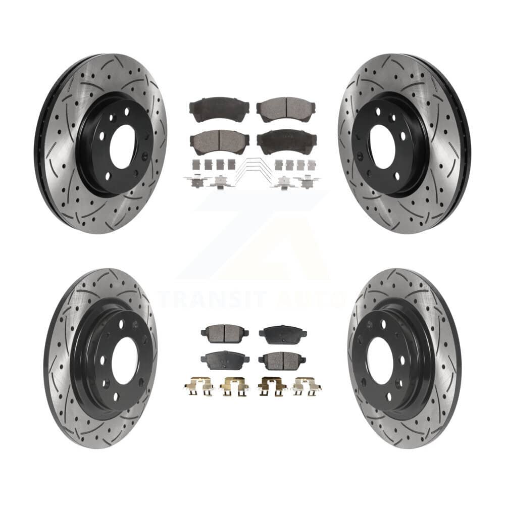 Transit Auto - KDF-100797 - Front and Rear Disc Brake Kits