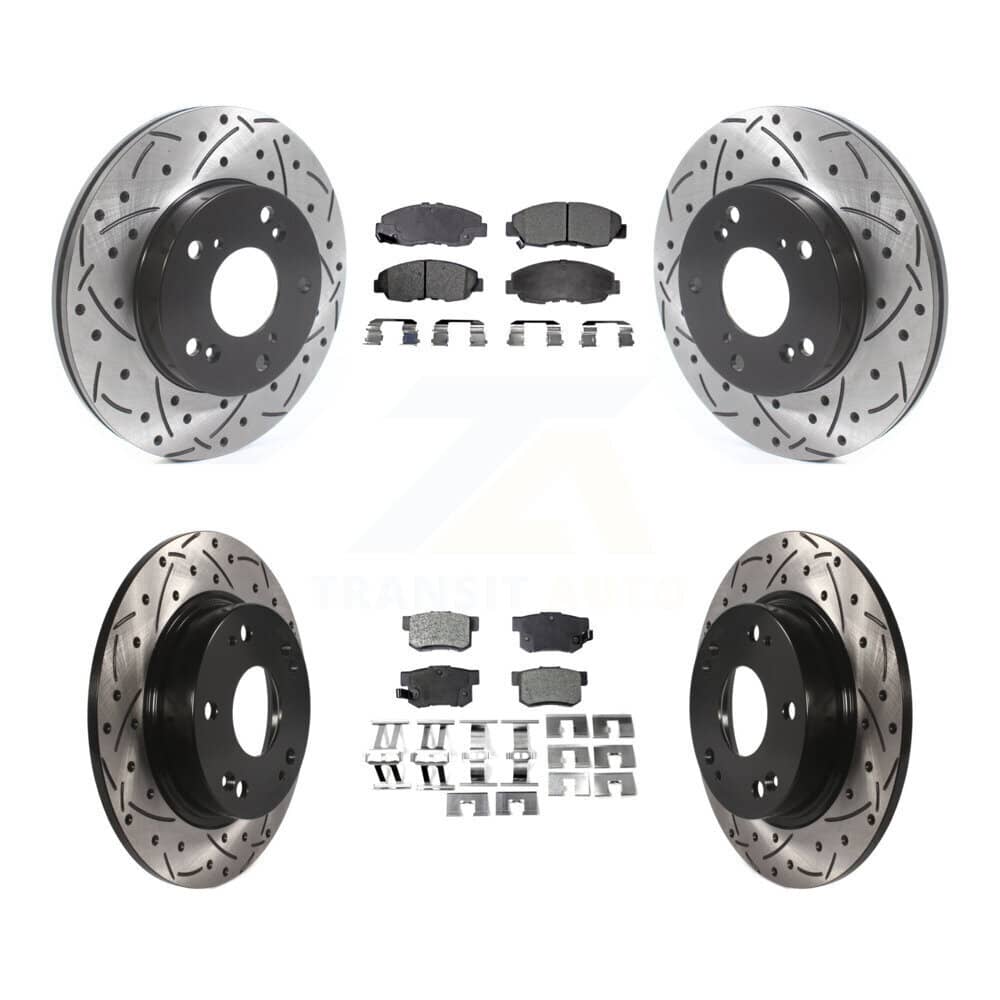 Transit Auto - KDF-100804 - Front and Rear Disc Brake Kits
