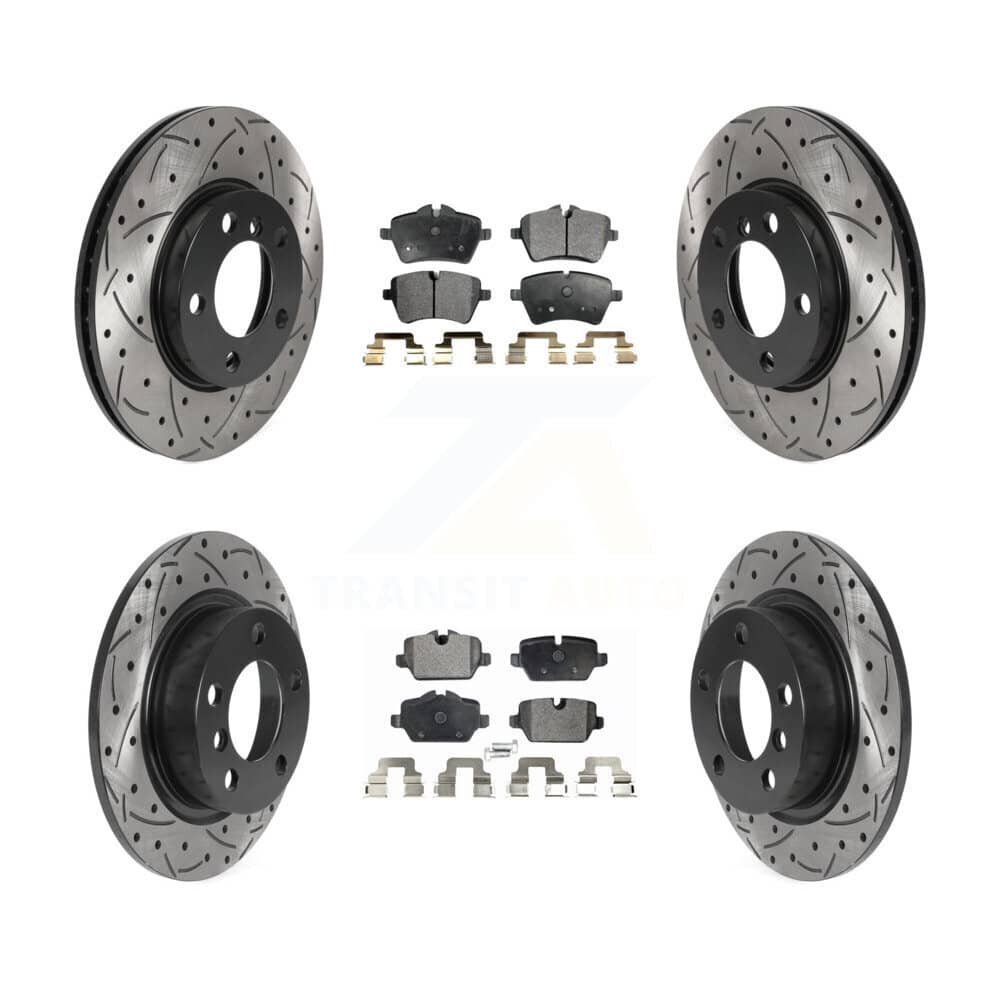 Transit Auto - KDF-100854 - Front and Rear Disc Brake Kits