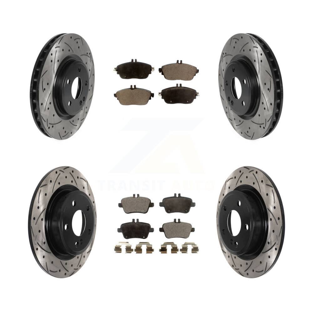 Transit Auto - KDF-100859 - Front and Rear Disc Brake Kits